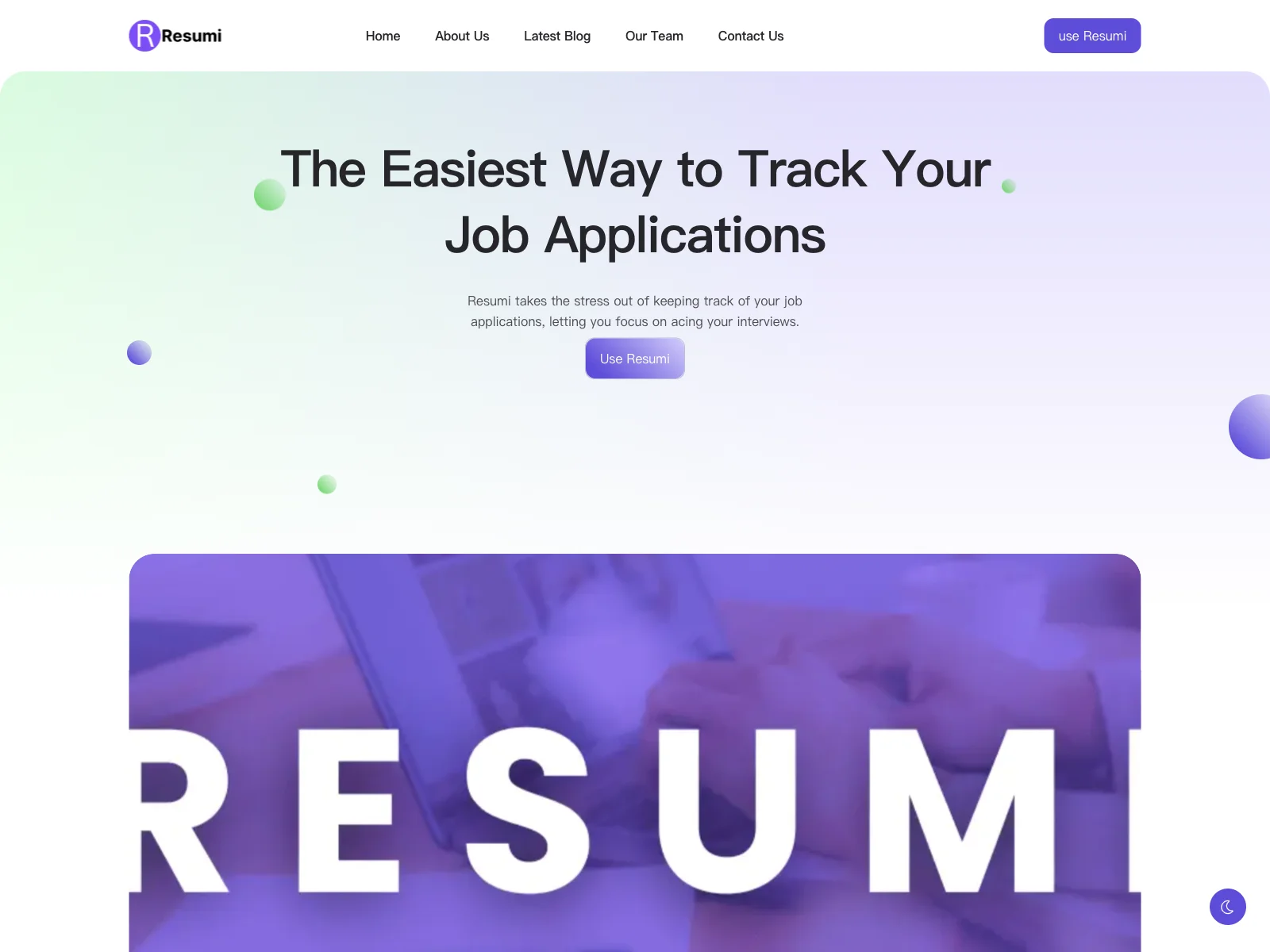 Resumi: Simplify Your Job Application Tracking with AI