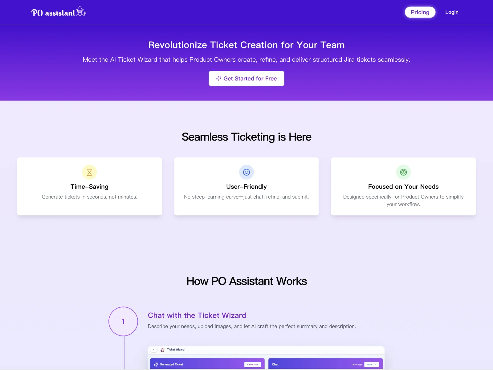 PO Assistant: AI-Powered Ticket Wizard for Seamless Jira Integration