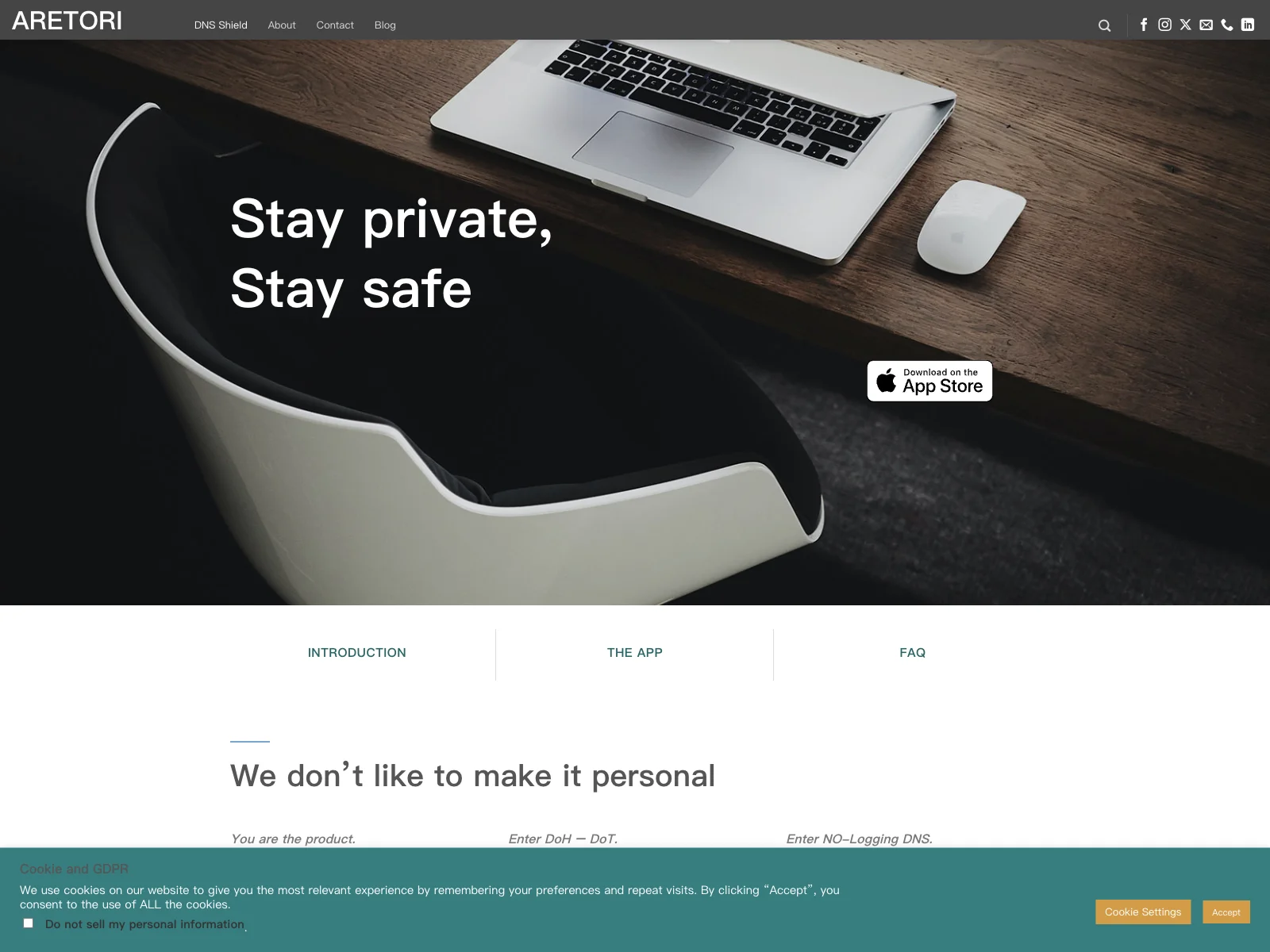 DNS Shield - AReTori: Protect Your Online Privacy