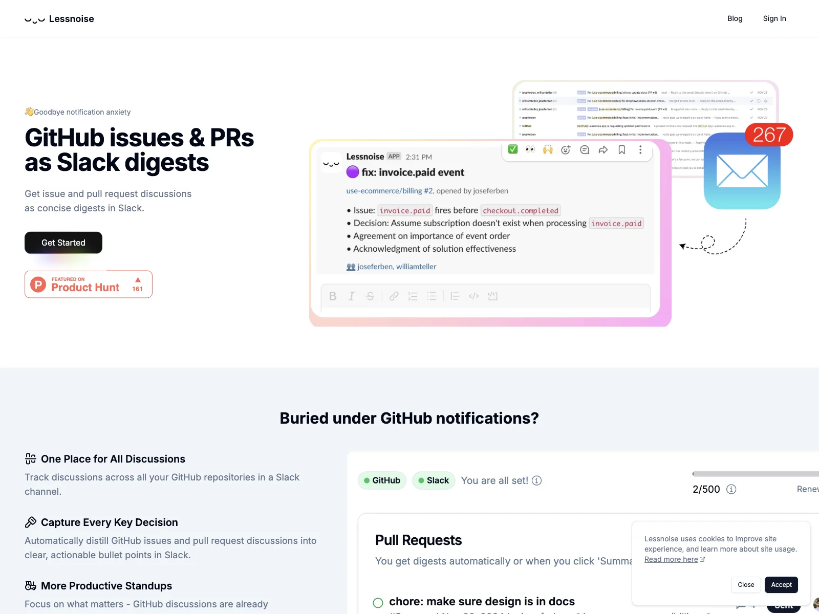 Enhance Productivity with GitHub Issues & PRs as Slack Digests