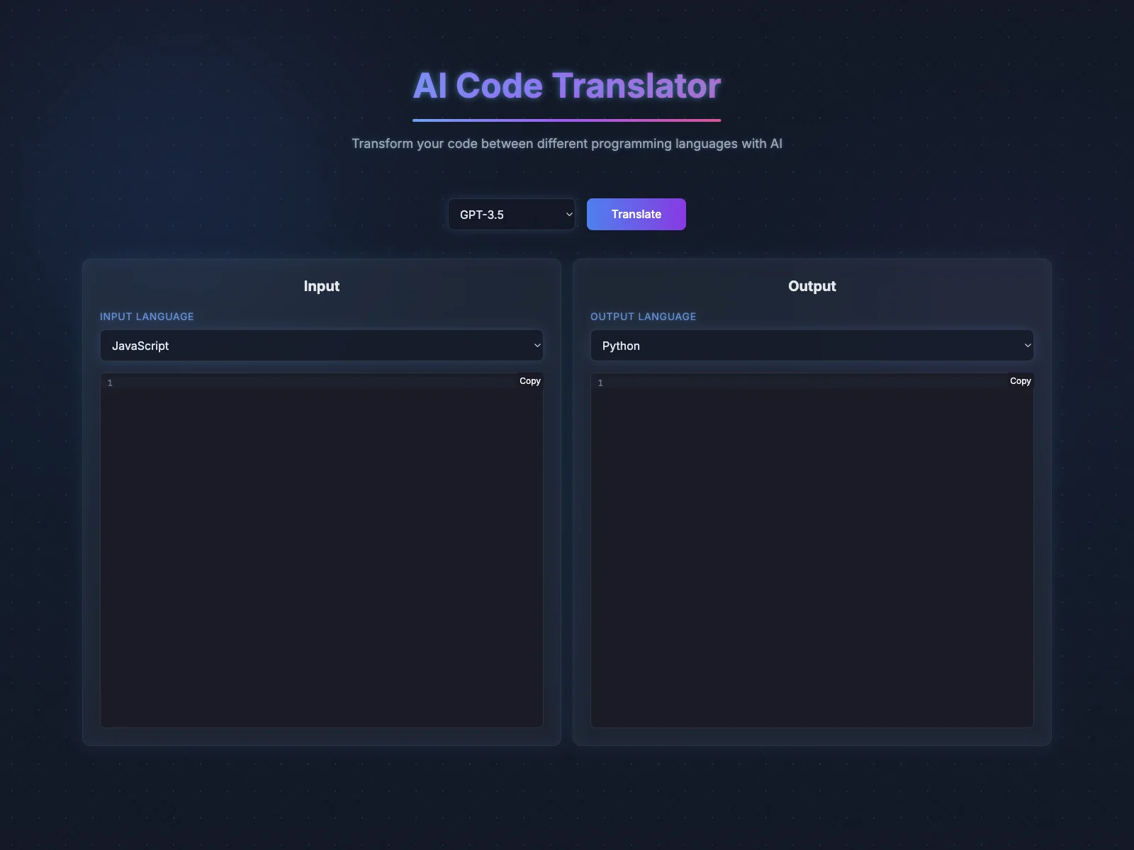 AI Code Translator: Effortless Code Conversion