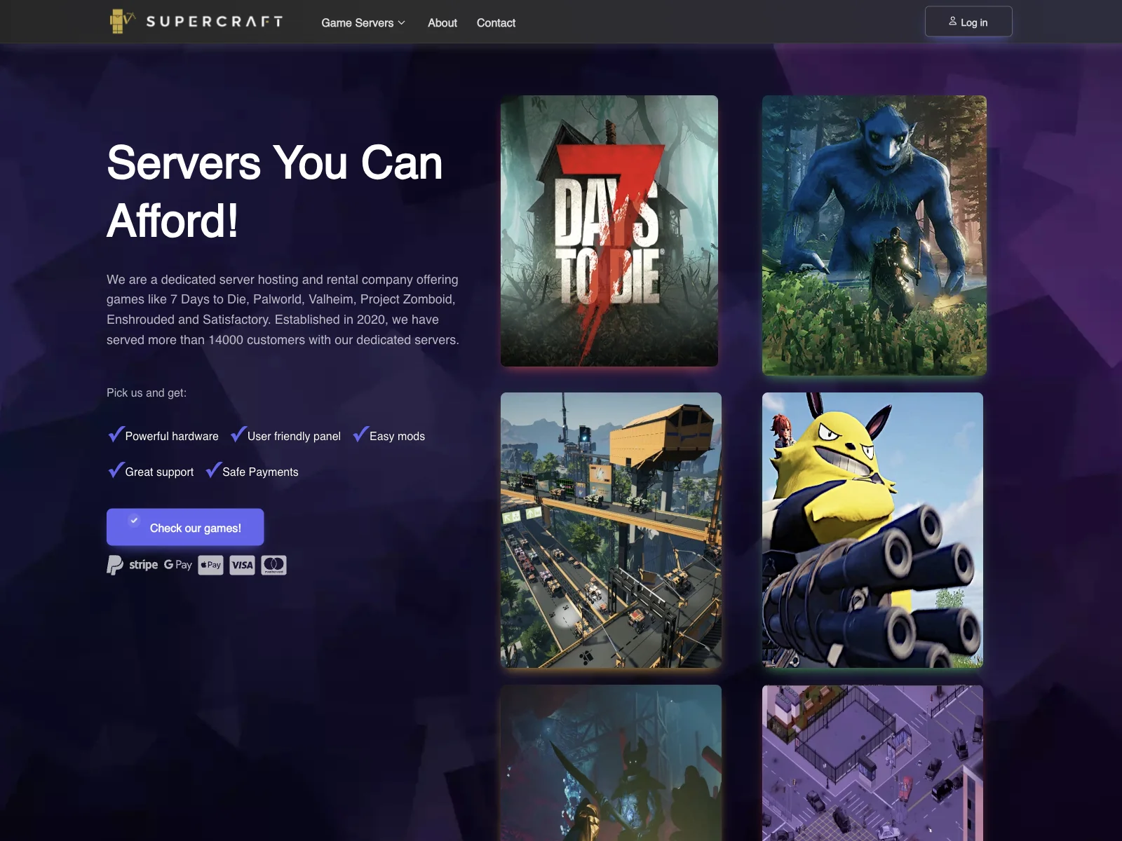 Supercraft: Dedicated Server Hosting for Seamless Gaming