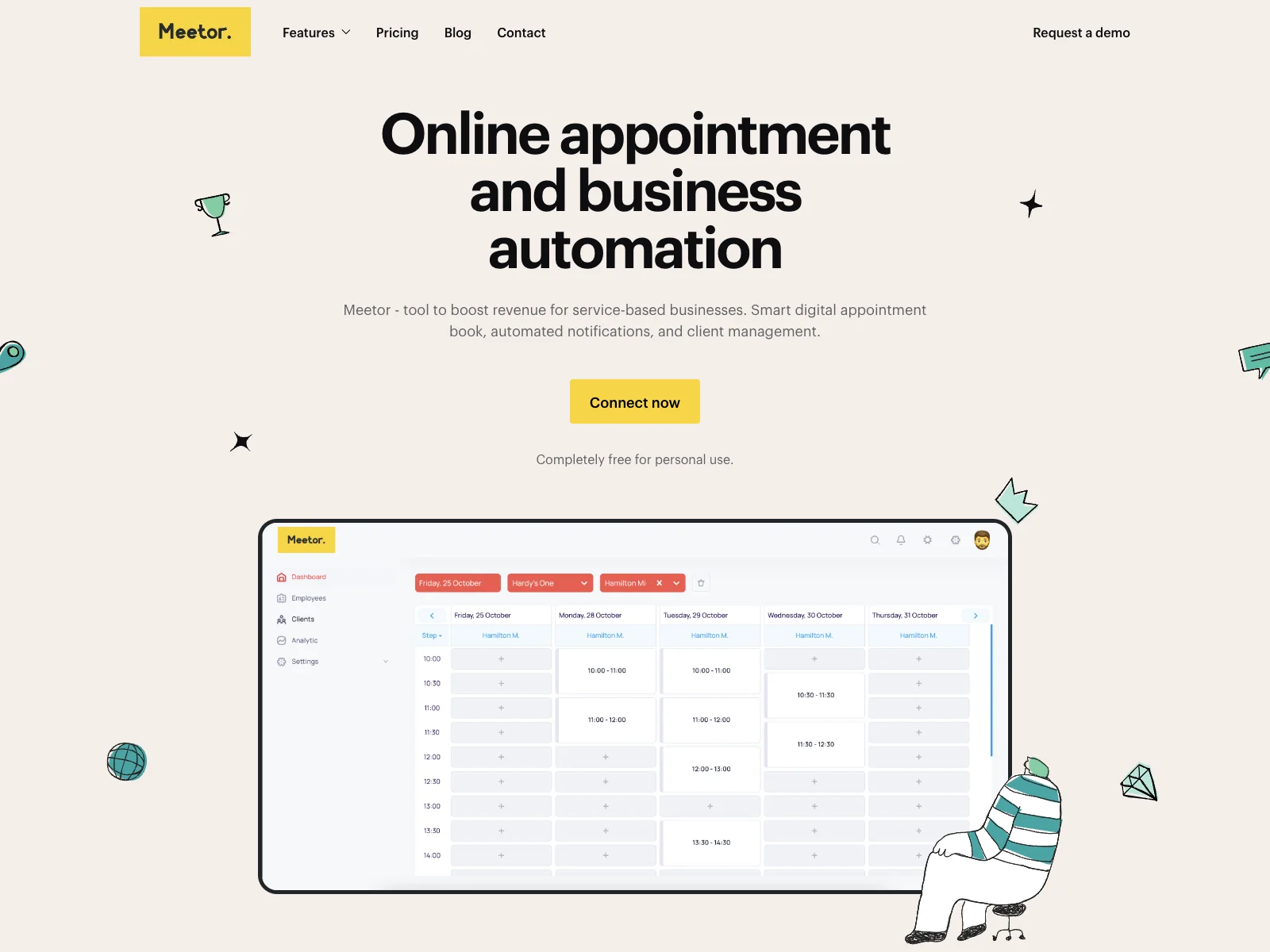 Meetor: Boost Your Sales with Online Appointments